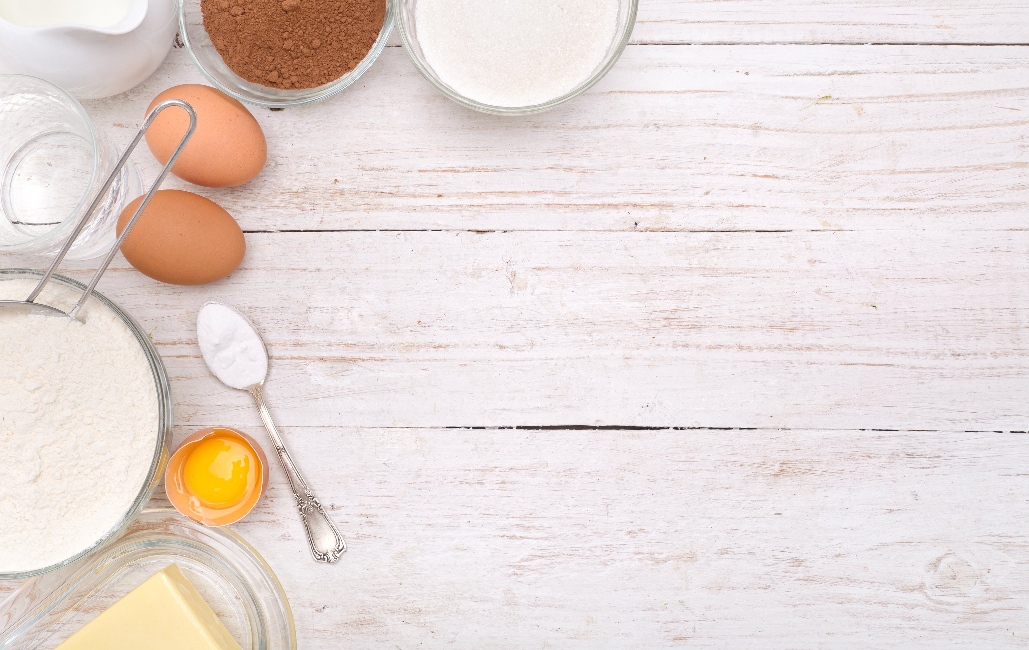 Baking cake ingredients . Background.